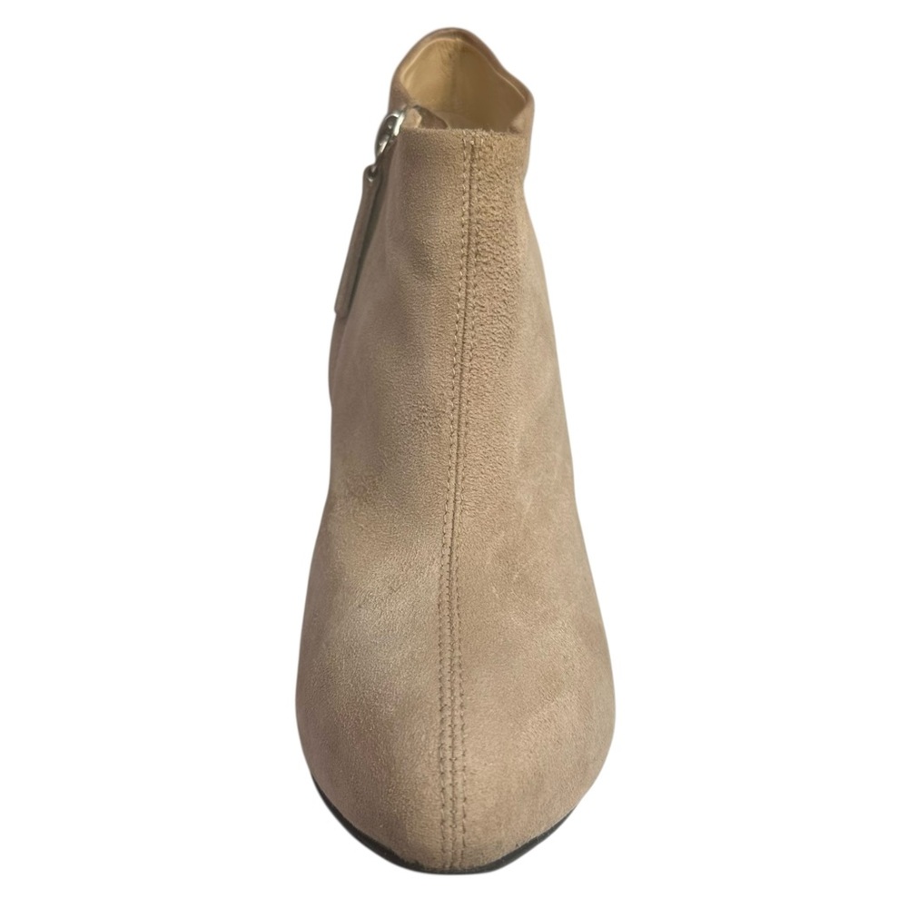 Giuseppe Zanotti Cindy Suede Leather Ankle Bootie Beige Taupe Stiletto Heel US 6 - Picture 11 of 17